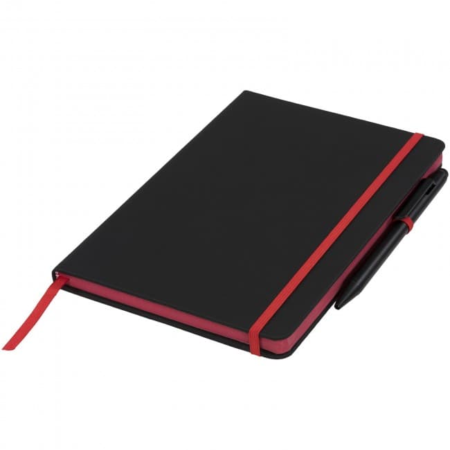 Branded Noir Edge medium notebook - Image 1