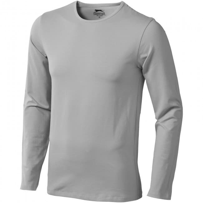 Custom Printed Curve long sleeve men's t-shirt - Image 2