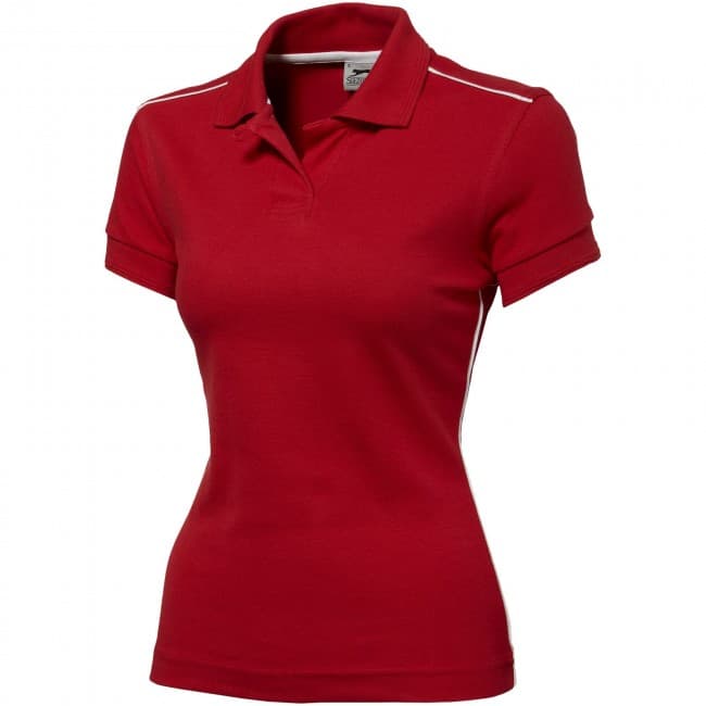 Custom Printed Backhand short sleeve ladies polo - Image 5