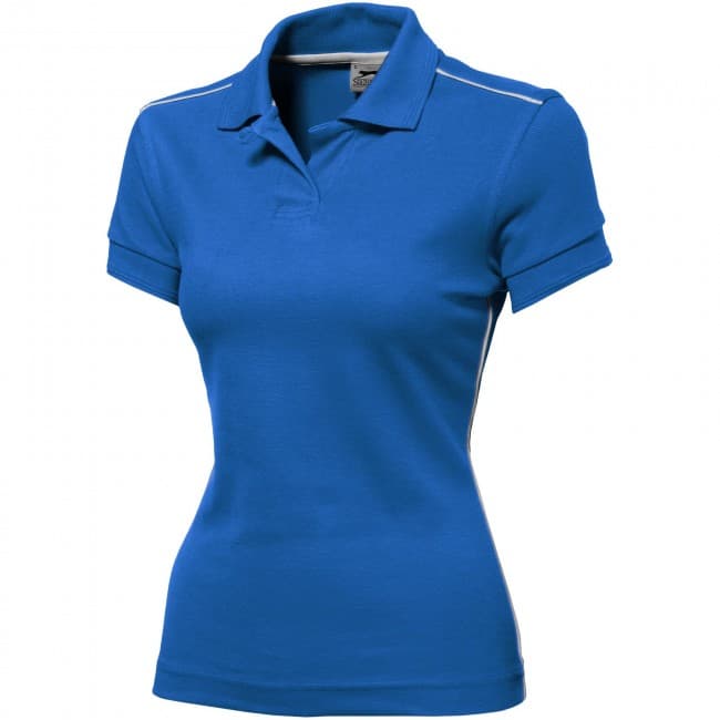 Custom Printed Backhand short sleeve ladies polo - Image 4