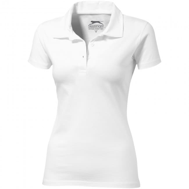 Custom Printed Let short sleeve women's jersey polo - Image 4