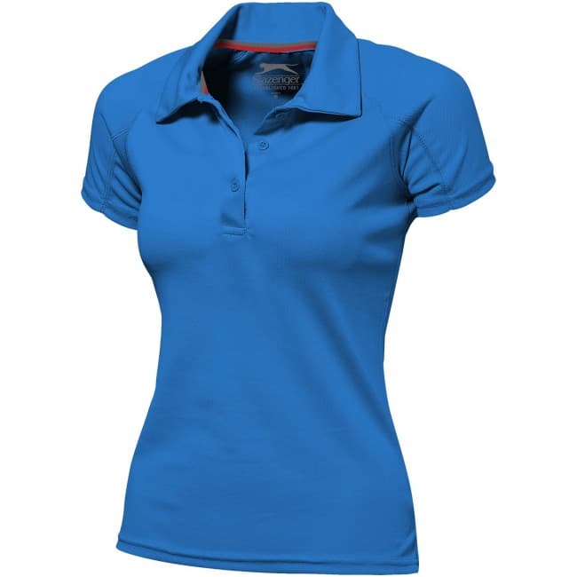 Custom Printed Game short sleeve women's cool fit polo - Image 4