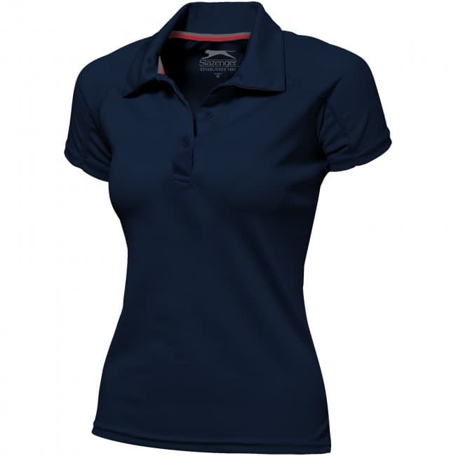 Custom Printed Game short sleeve women's cool fit polo - Image 3