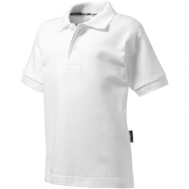 Branded Forehand short sleeve kids polo - Image 6