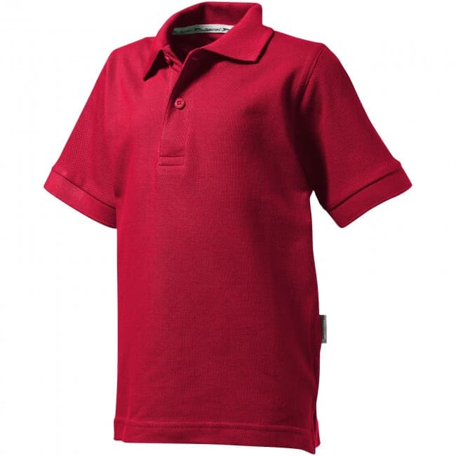 Branded Forehand short sleeve kids polo - Image 5