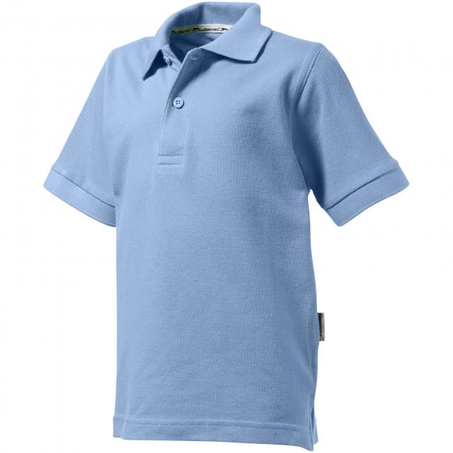 Branded Forehand short sleeve kids polo - Image 4