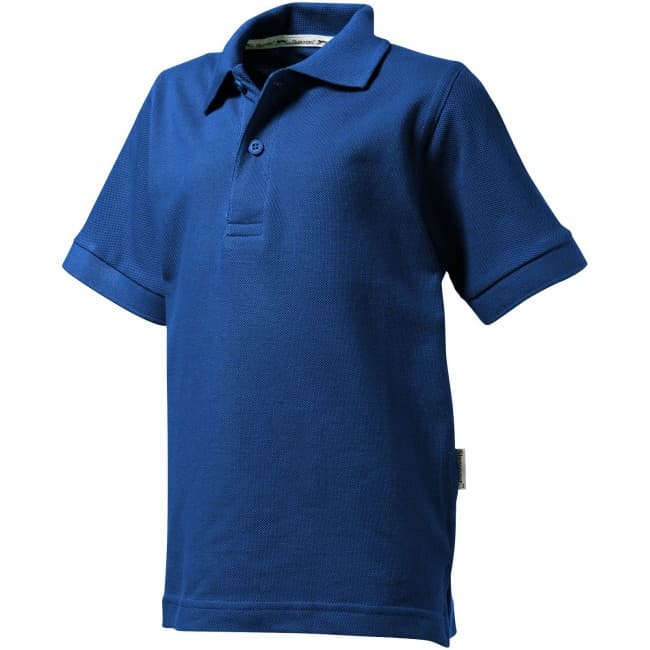 Branded Forehand short sleeve kids polo - Image 3