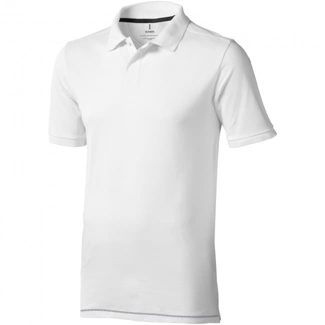 Custom Printed Calgary short sleeve men's polo - Image 8