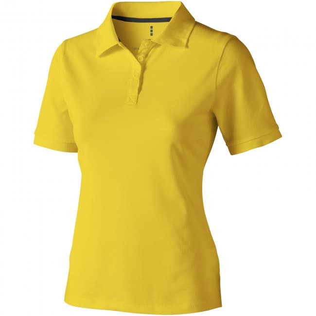 Custom Printed Calgary short sleeve women's polo - Image 6