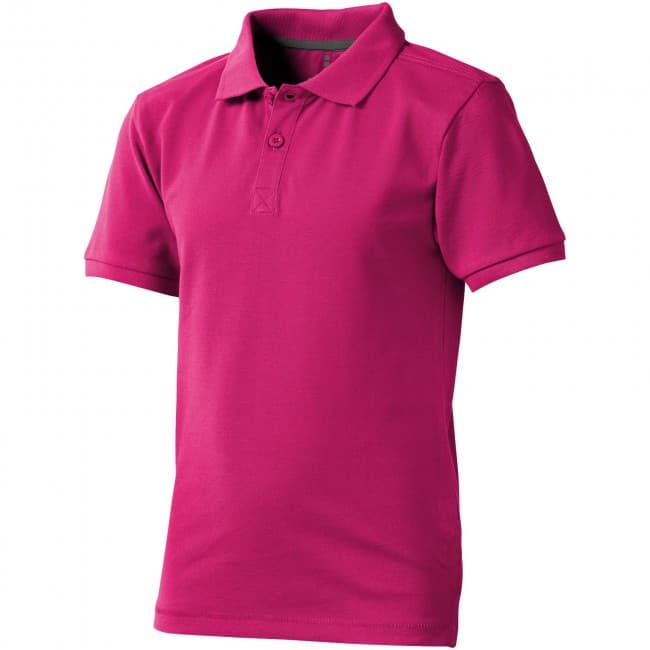 Branded Calgary short sleeve kids polo - Image 5