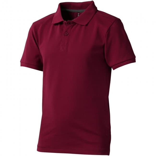 Branded Calgary short sleeve kids polo - Image 3