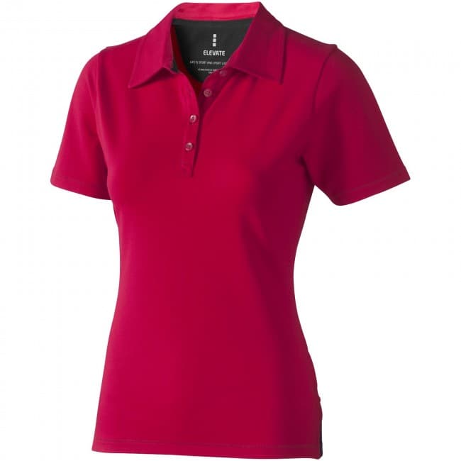 Custom Printed Markham short sleeve women's stretch polo - Image 6