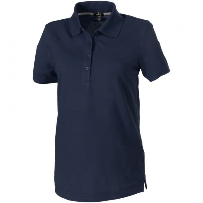 Custom Printed Crandall short sleeve women's polo - Image 2