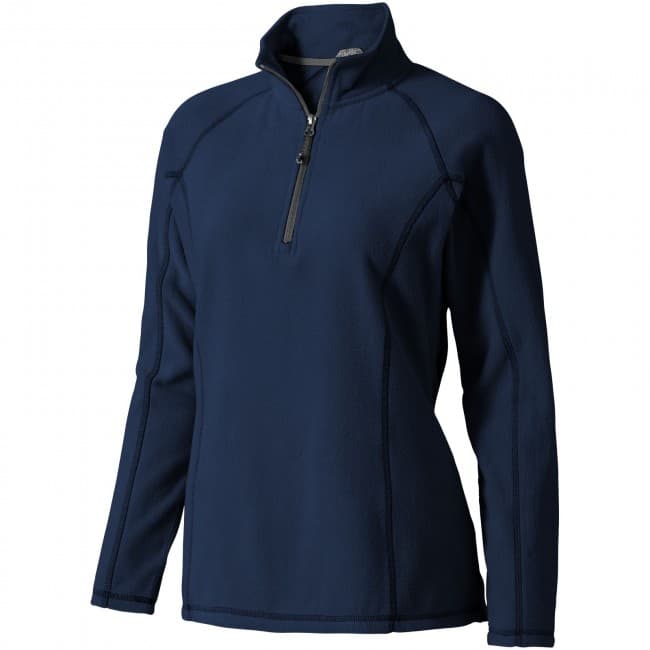 Custom Printed Bowlen polyfleece quarter zip ladies - Image 3