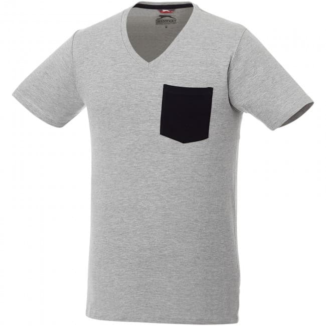 Custom Printed Gully short sleeve men's pocket t-shirt - Image 2