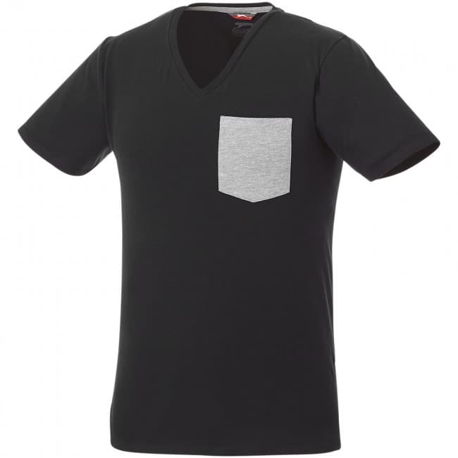 Custom Printed Gully short sleeve men's pocket t-shirt - Image 1