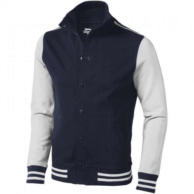 Custom Printed Varsity sweat jacket - Image 2