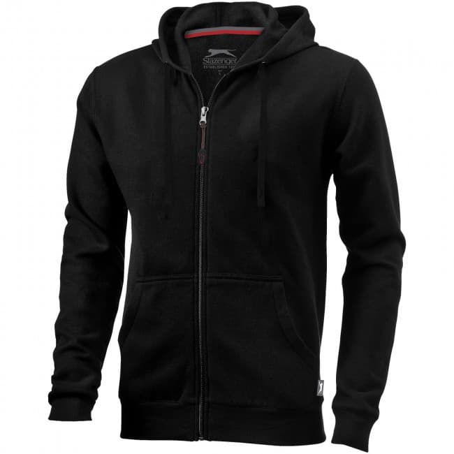 Custom Printed Open full zip hooded sweater - Image 1