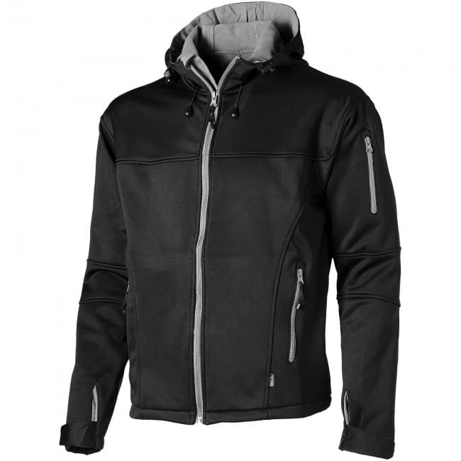 Custom Printed Match softshell jacket - Image 1