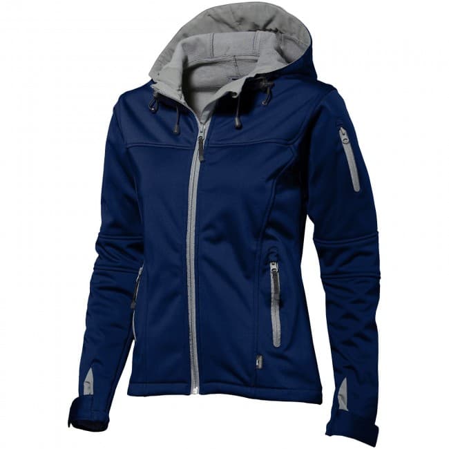 Custom Printed Match ladies softshell jacket - Image 4