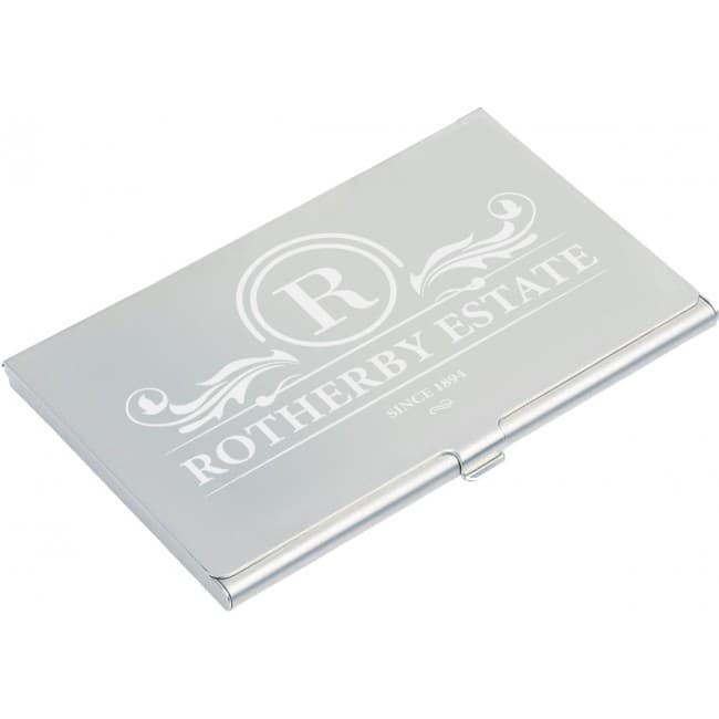 Custom Printed Aluminium Business Card Holder