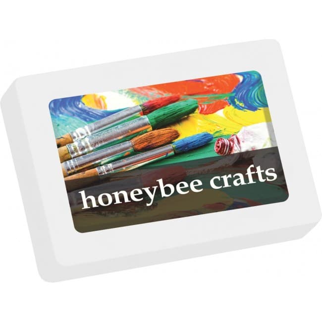 Custom Printed Rectangular Snap Eraser