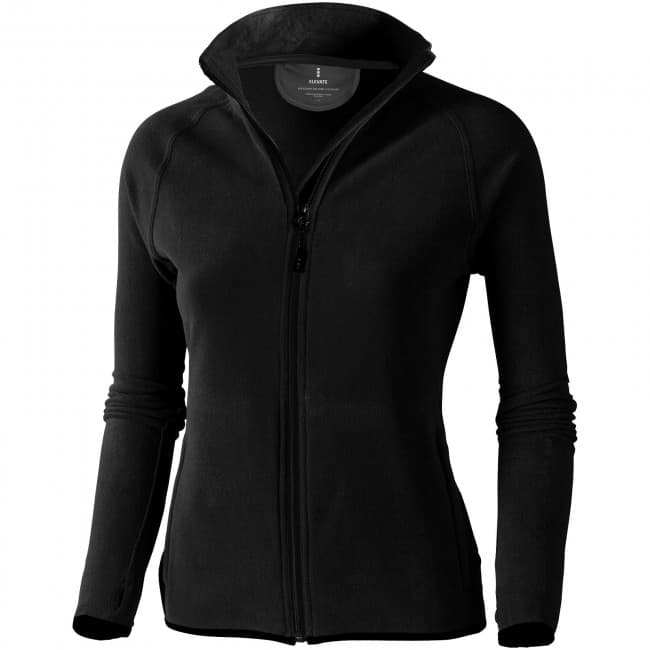 Custom Printed Brossard micro fleece full zip ladies Jacket - Image 1