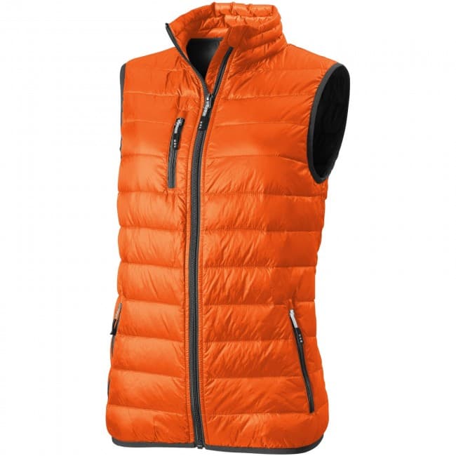 Custom Printed Fairview light down ladies bodywarmer - Image 7