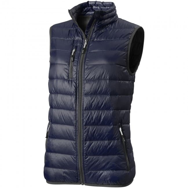 Custom Printed Fairview light down ladies bodywarmer - Image 5