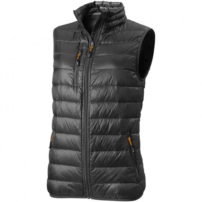 Custom Printed Fairview light down ladies bodywarmer - Image 2