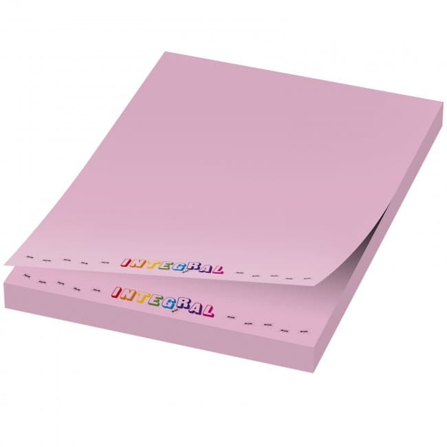 Custom Printed Sticky-Mate® A8 sticky notes 50x75 - 50 pages - Image 1