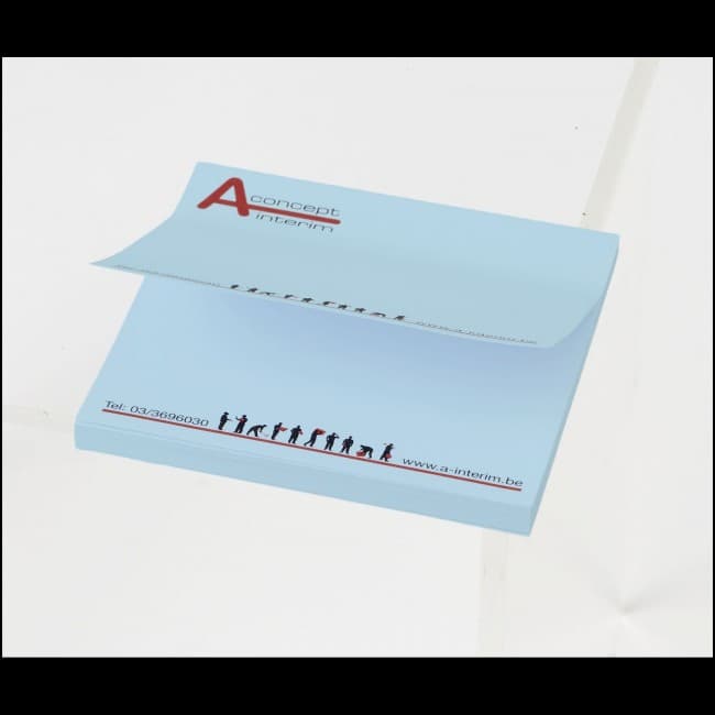 Custom Printed Sticky-Mate® squared sticky notes 75x75 - 25 pages - Image 4