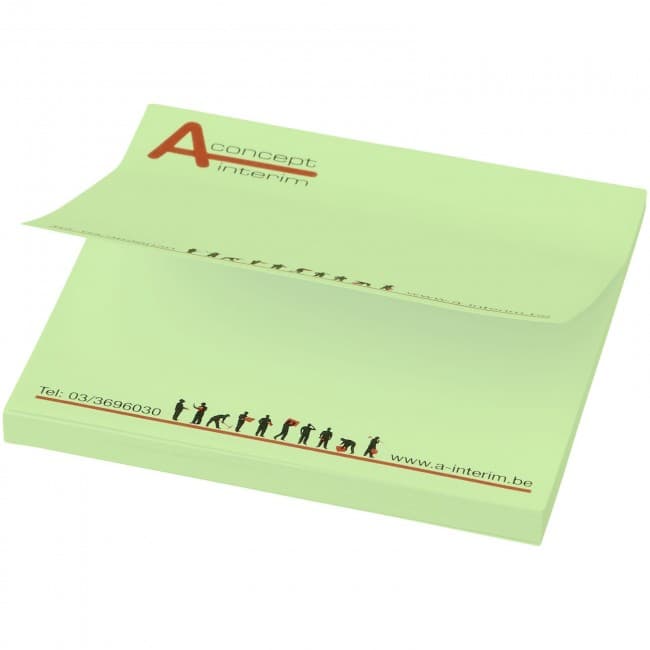 Custom Printed Sticky-Mate® large squared sticky notes 100x100 - 50 pages - Image 2