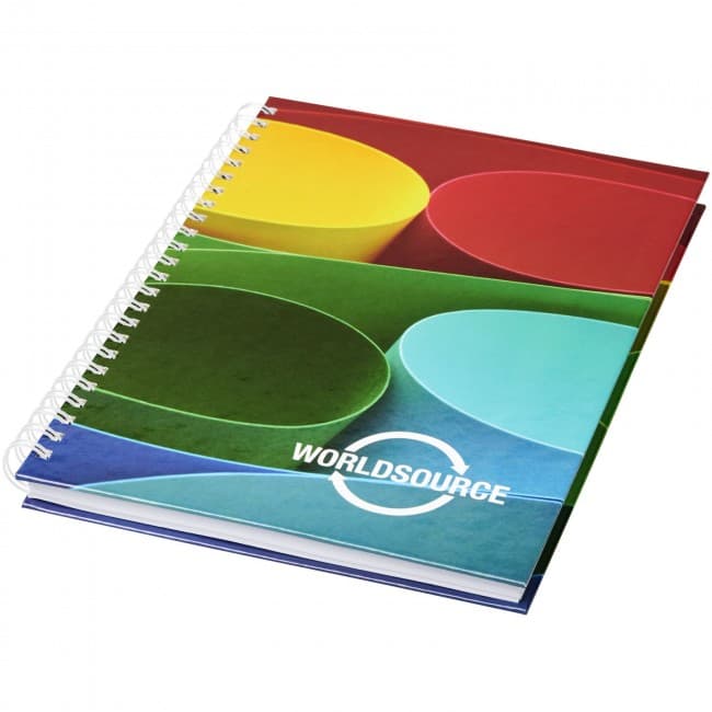 Custom Printed Wire-o A4 notebook hard cover - Image 2