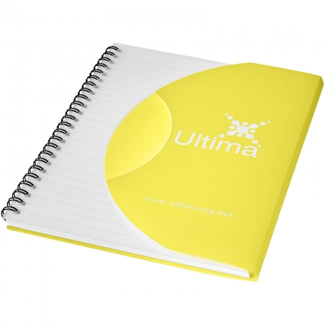 Custom Printed Curve A5 notebook - Image 2