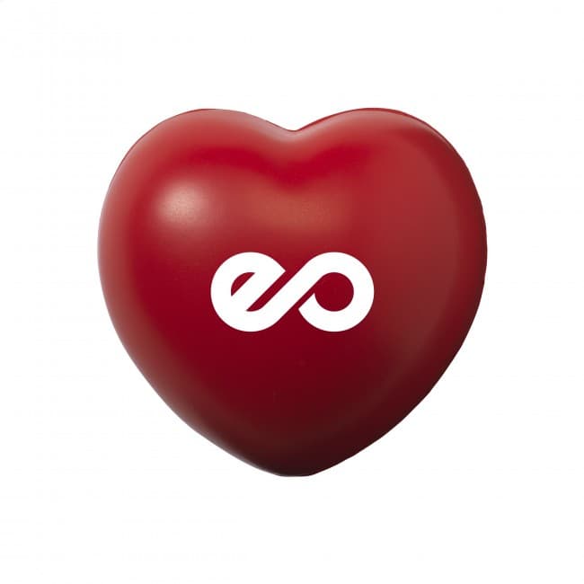 Branded Anti Stress Heart stress ball