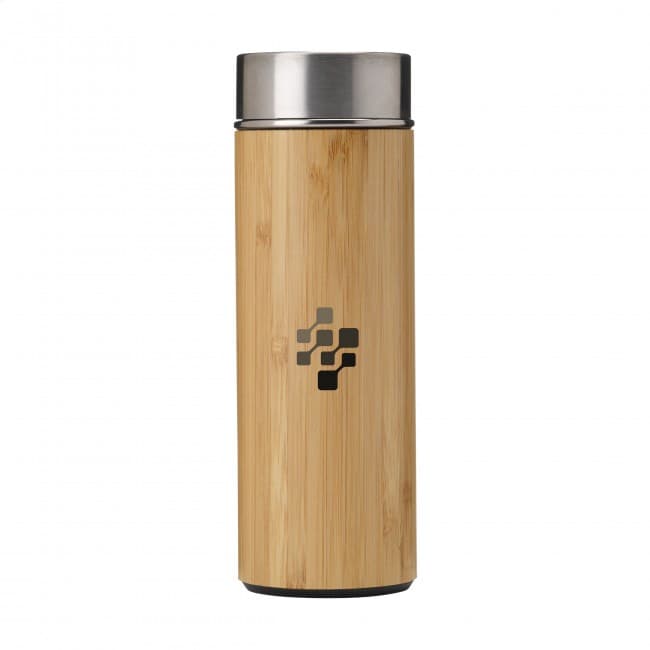 Custom Printed Osaka bamboo thermo bottle/thermo cup