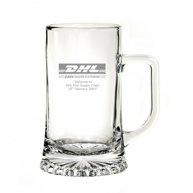 Custom Printed Large Stern Tankard 50Cl