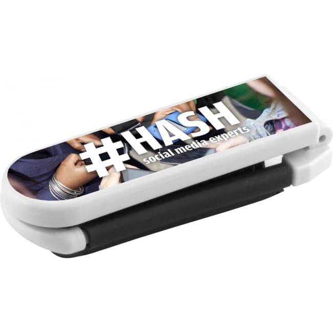 Custom Printed Style Hairbrush With Mirror