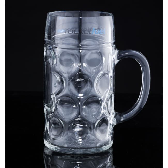 Branded 1 Litre Beer Stein