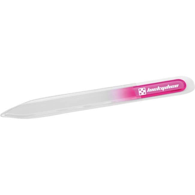 Custom Printed DuraFile Glass Nail File