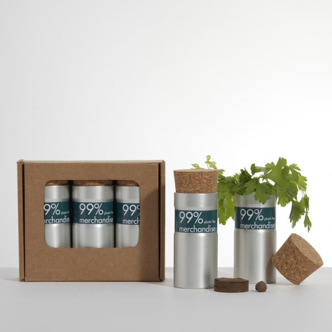 Branded Desktop Garden Urban Mix Box Of Three