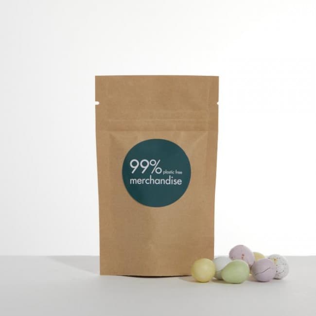 Custom Printed Kraft Sweet Pouch - Mini Eggs