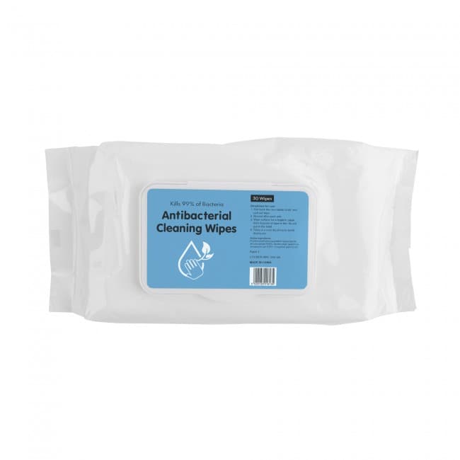 Branded Anti Bacterial Wipes 30 Pack