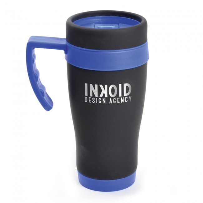 Custom Printed Metal Travel Mug 450ml - Image 1