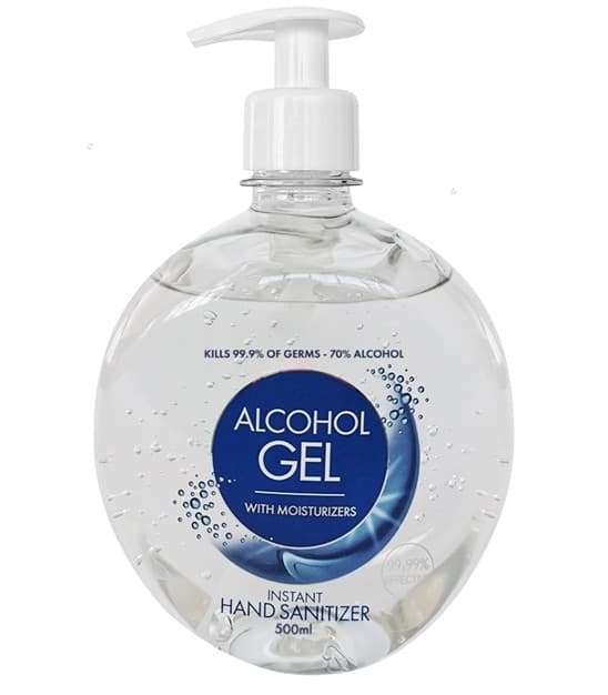 Branded 500ml Hand Sanitiser Gel