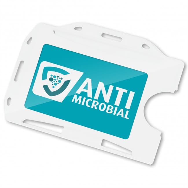 Branded AntiMicrobial Printed ID Card Holder