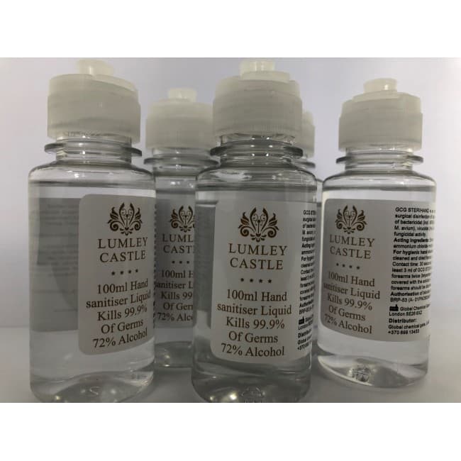 100ml Branded Liquid Hand Sanitiser 