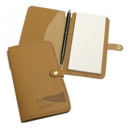 Custom Printed Eco Natural Leather Jotter Pad