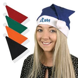 Custom Printed Santa Hat